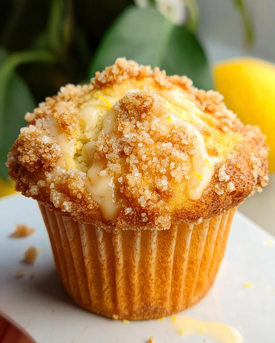 Moist Vegan Lemon Muffins