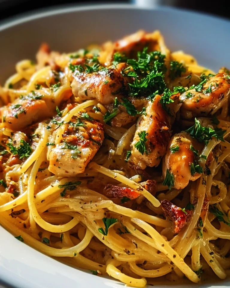Monterey Chicken Spaghetti