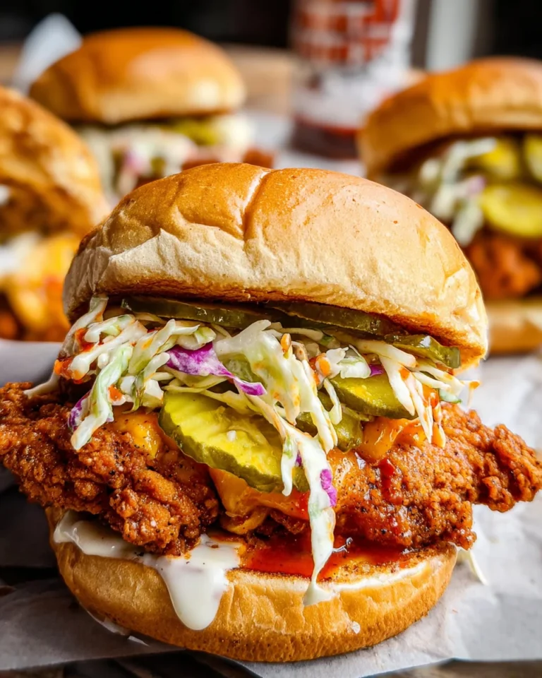 Nashville Hot Chicken Sandwiches
