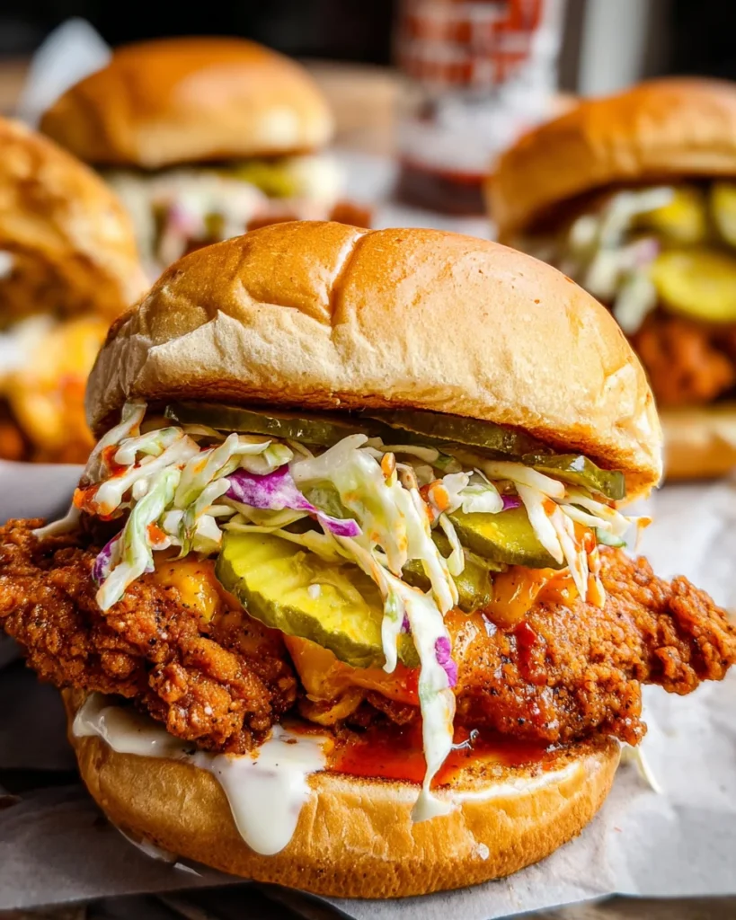 Nashville Hot Chicken Sandwiches