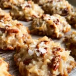 No-Bake Coconut Praline Cookies