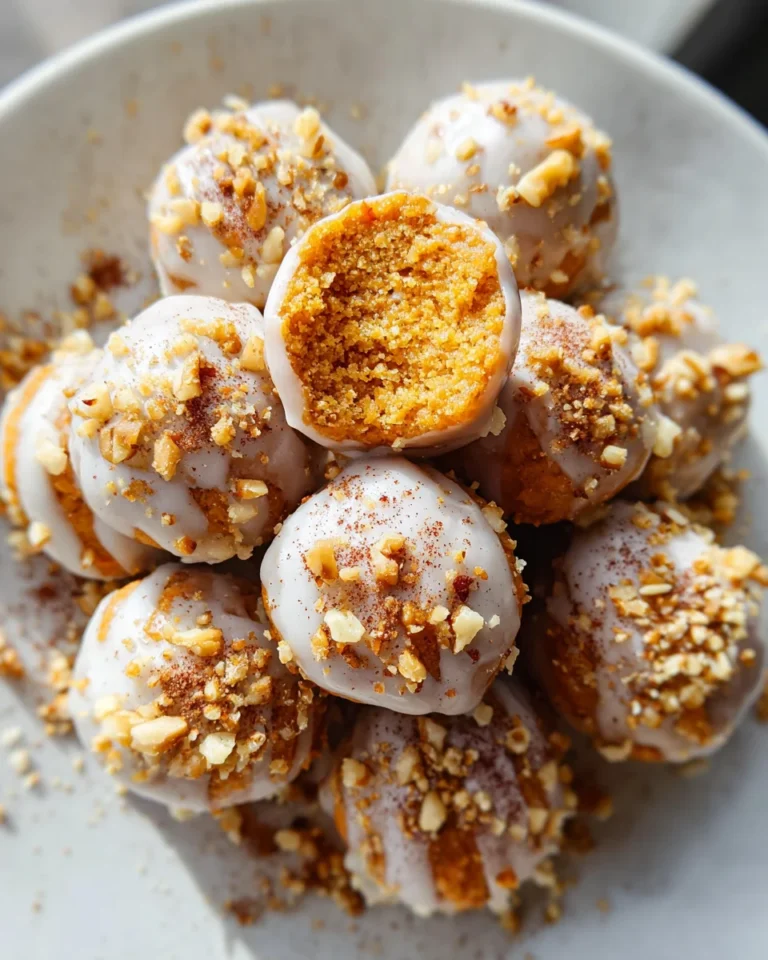 No Bake Carrot Cake Bites