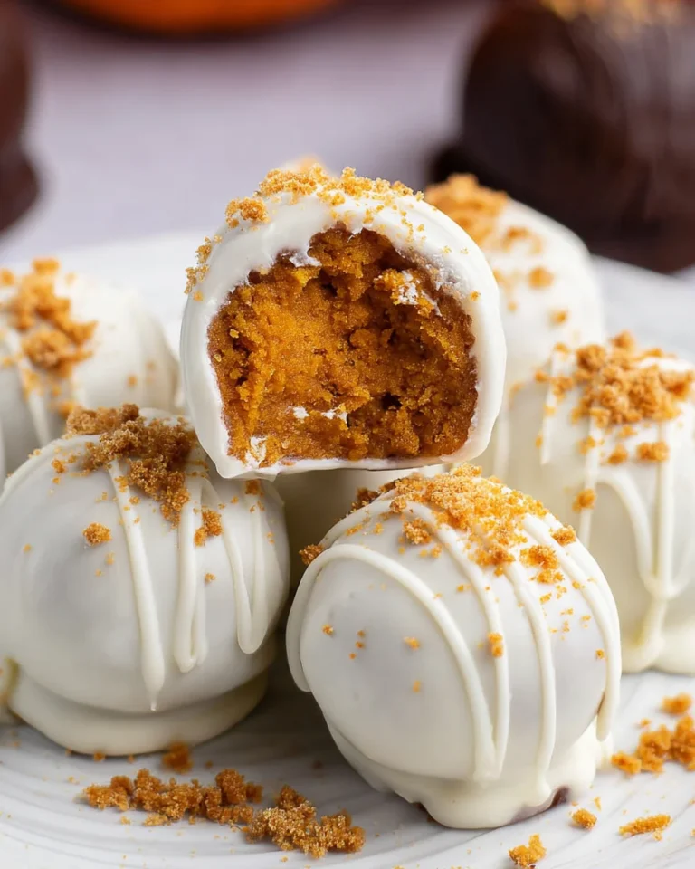 No Bake Pumpkin Balls