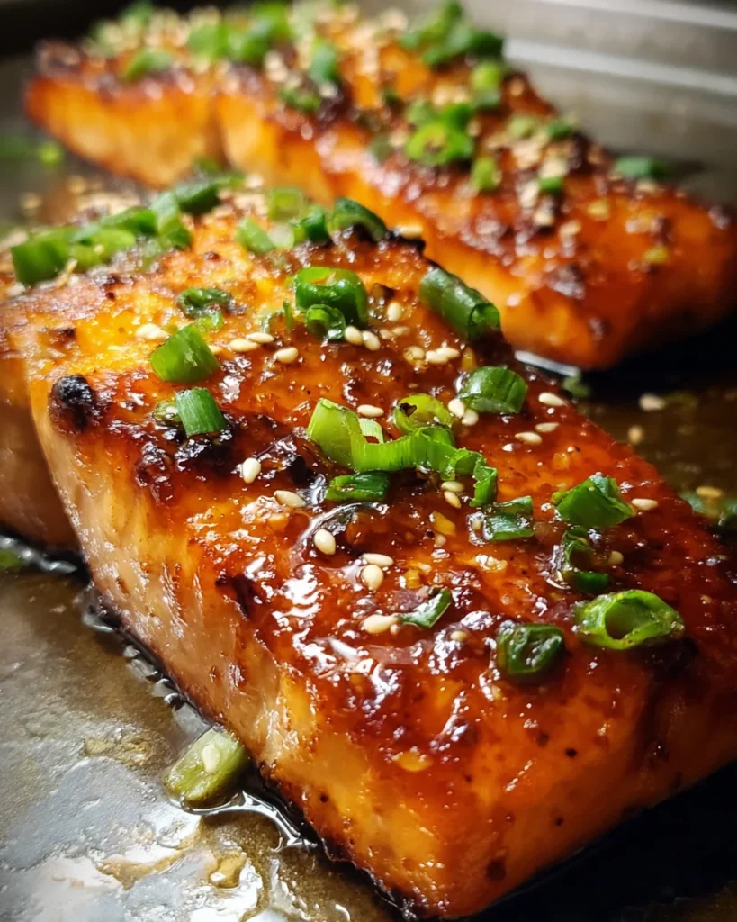 Orange Teriyaki Salmon