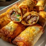 Philly Cheesesteak Egg Roll