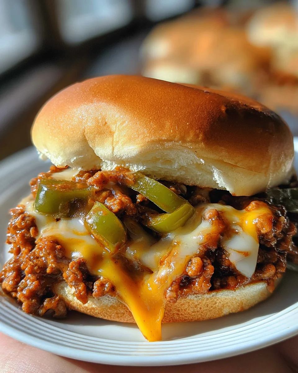 Philly Cheesesteak Sloppy Joes Recipe