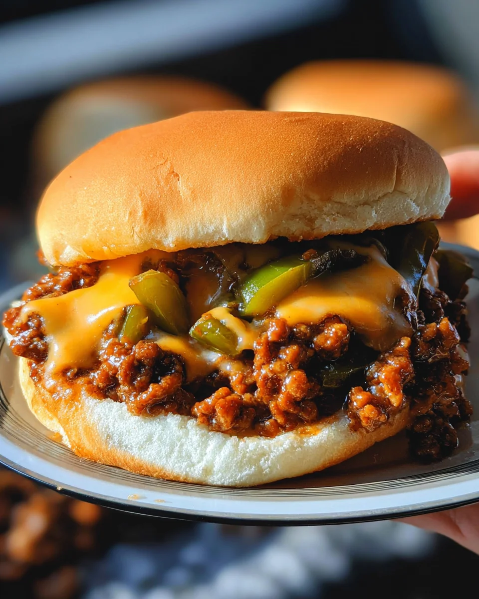 Philly Cheesesteak Sloppy Joes Recipe 30 Philly