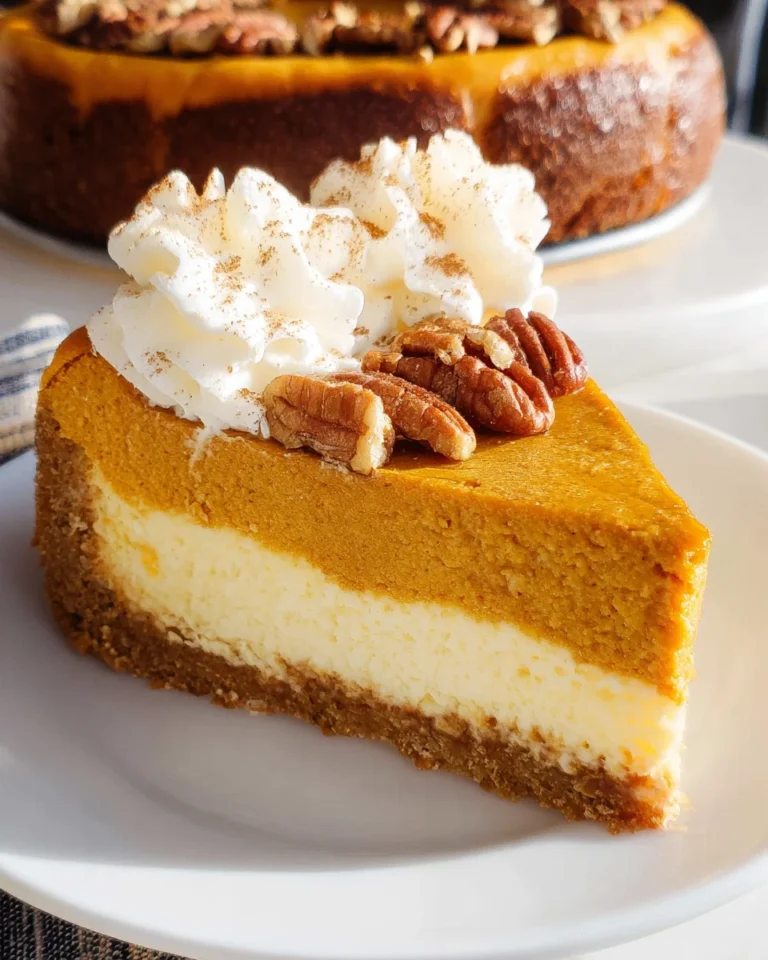 Pumpkin Pie Cheesecake