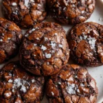 Salted Brownie Cookies