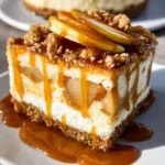 Salted Caramel Apple Pie Cheesecake