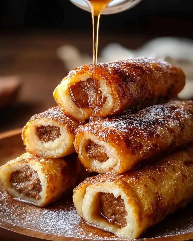 Sausage French Toast Roll-Ups Recipe