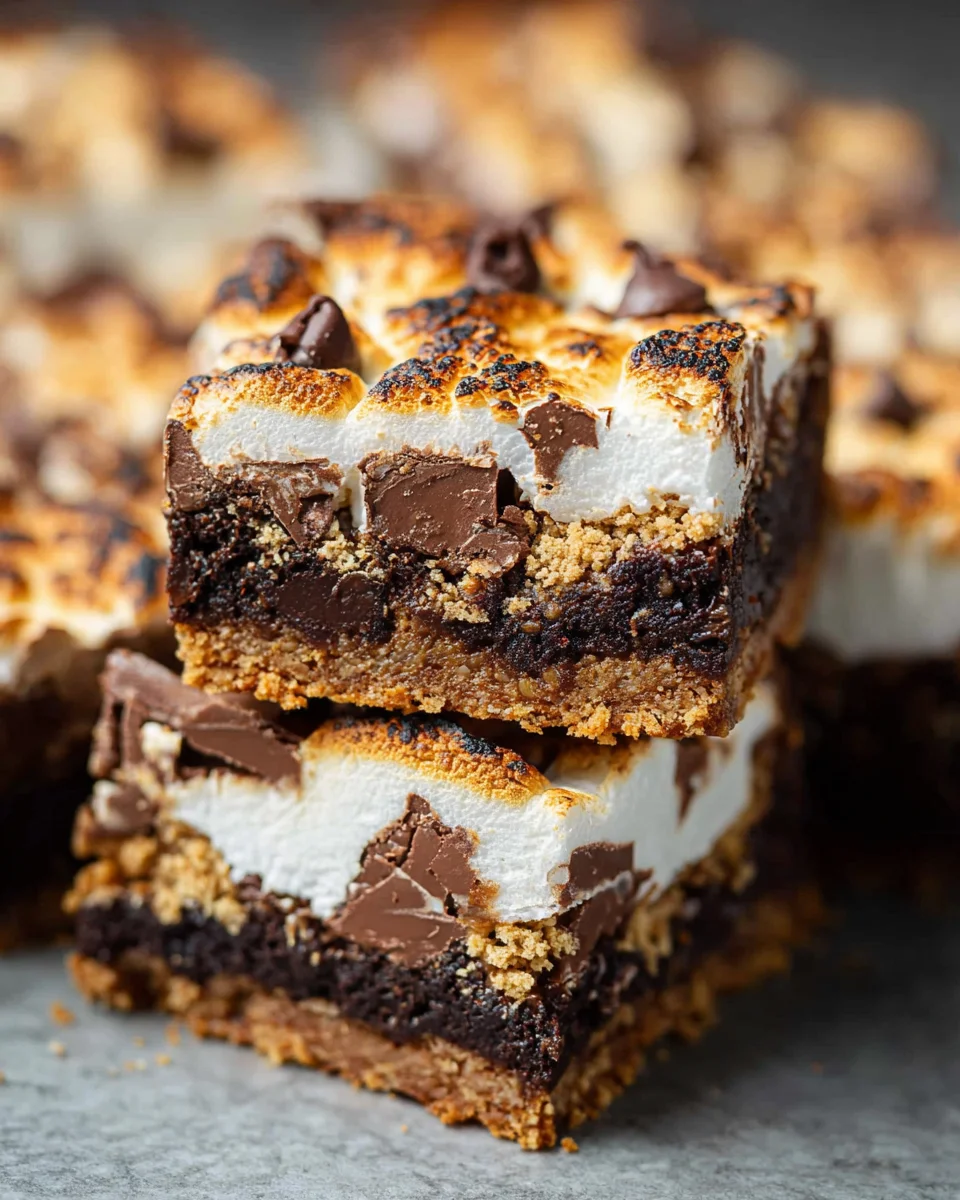 Smores Brownies Recipe 3