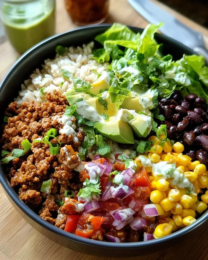 Taco Lunch Bowls
