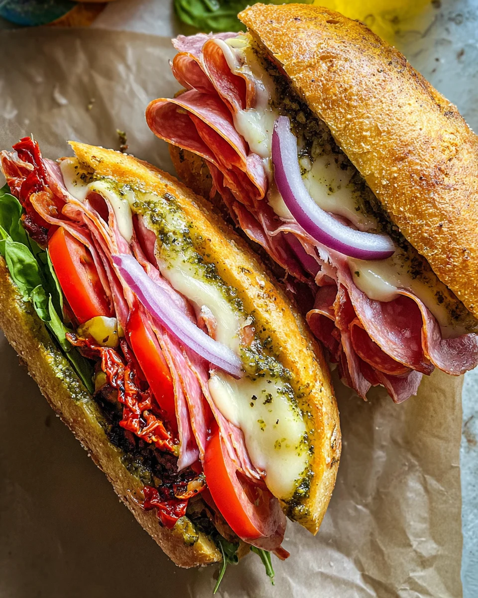 Toasted Italian Sandwich