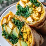 Tofu Scramble Wrap