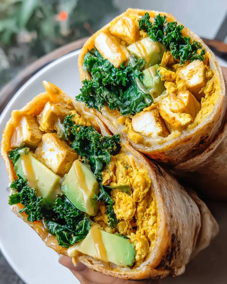 Tofu Scramble Wrap