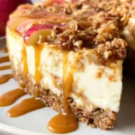 Apple Crisp Cheesecake
