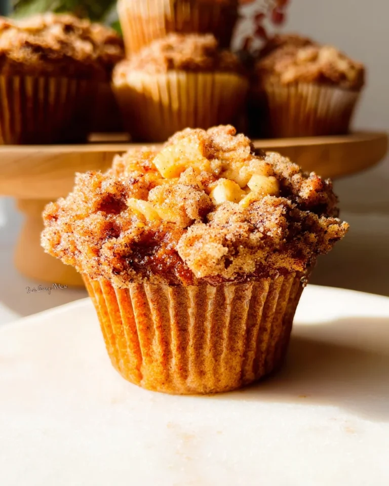 Apple Pumpkin Streusel Muffins Small Batch