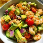 Avocado Salsa Shrimp Salad