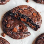 Bakery Style Double Chocolate Chip Cookies