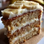 Banana Cake with Cream Cheese Frosting