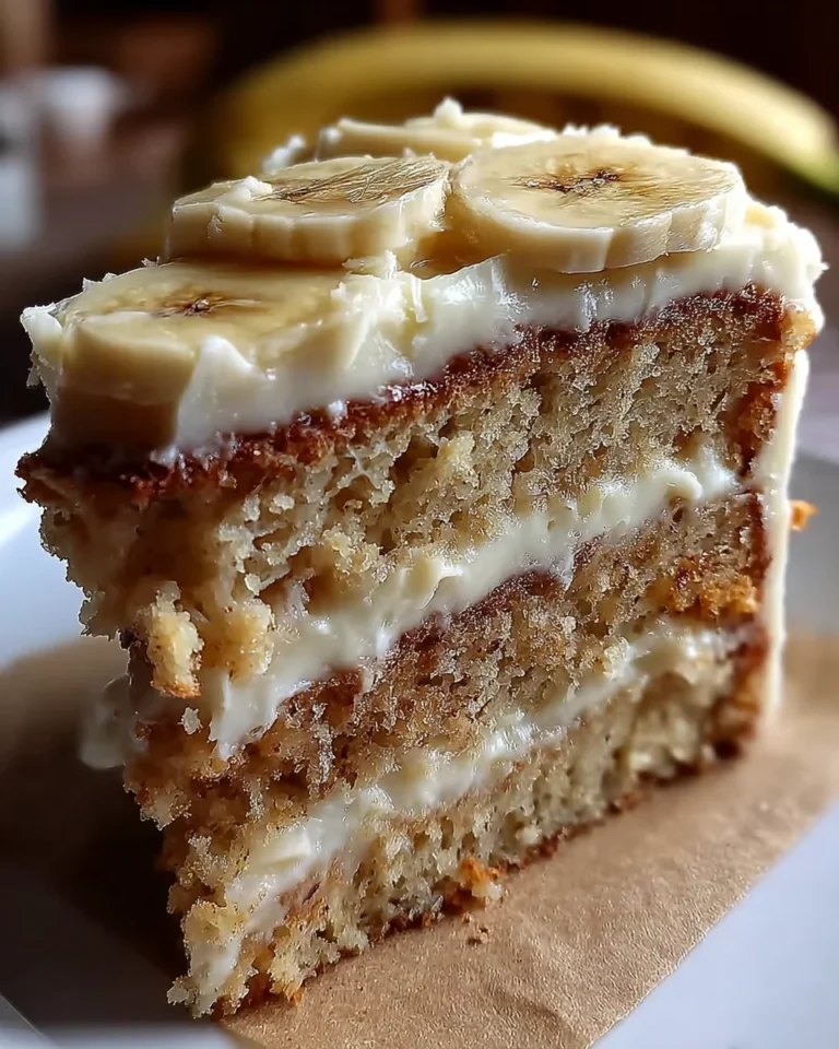 Banana Cake with Cream Cheese Frosting