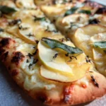 Brie and Apple Flatbread