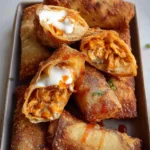 Buffalo Chicken Egg Rolls