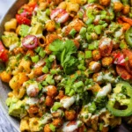 Buffalo Chickpea Pasta Salad