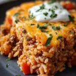 Cheesy Taco Rice Recipe