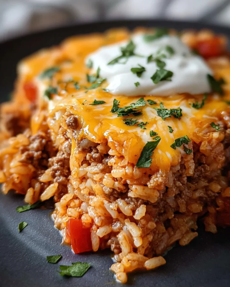 Cheesy Taco Rice Recipe