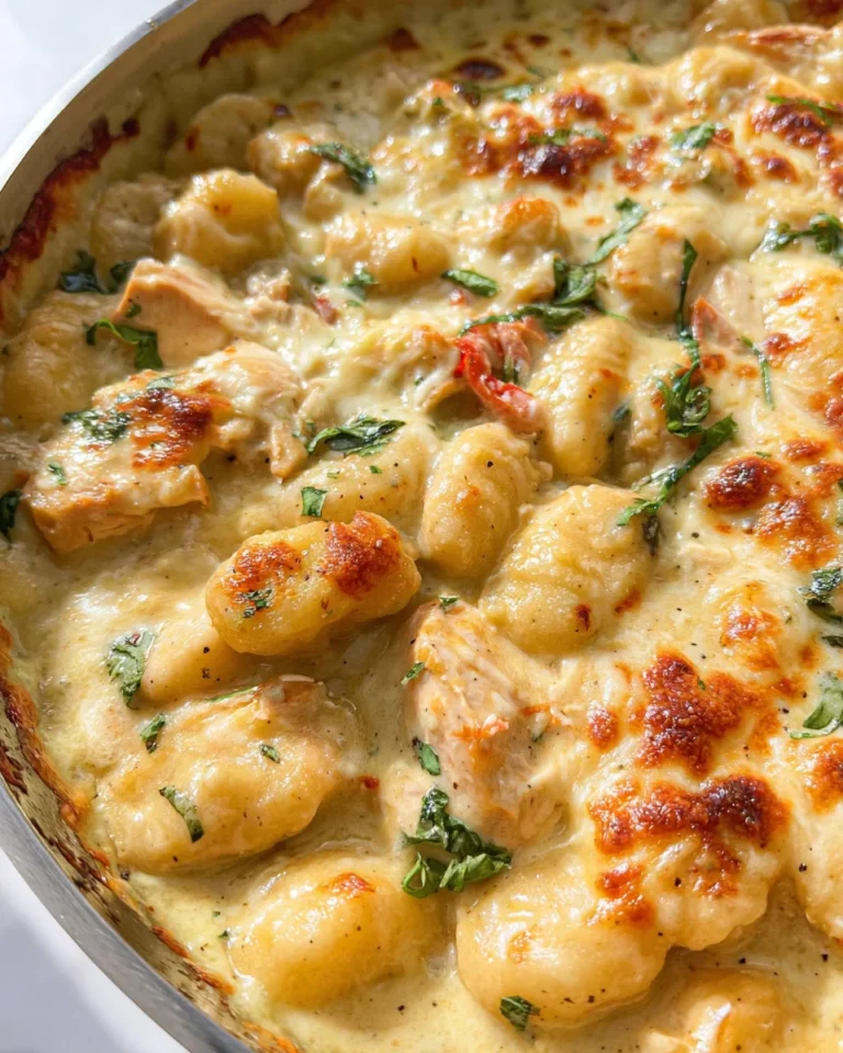 Chicken Alfredo Gnocchi