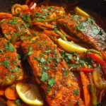 Classic Spicy Moroccan Fish in Rich Sauce