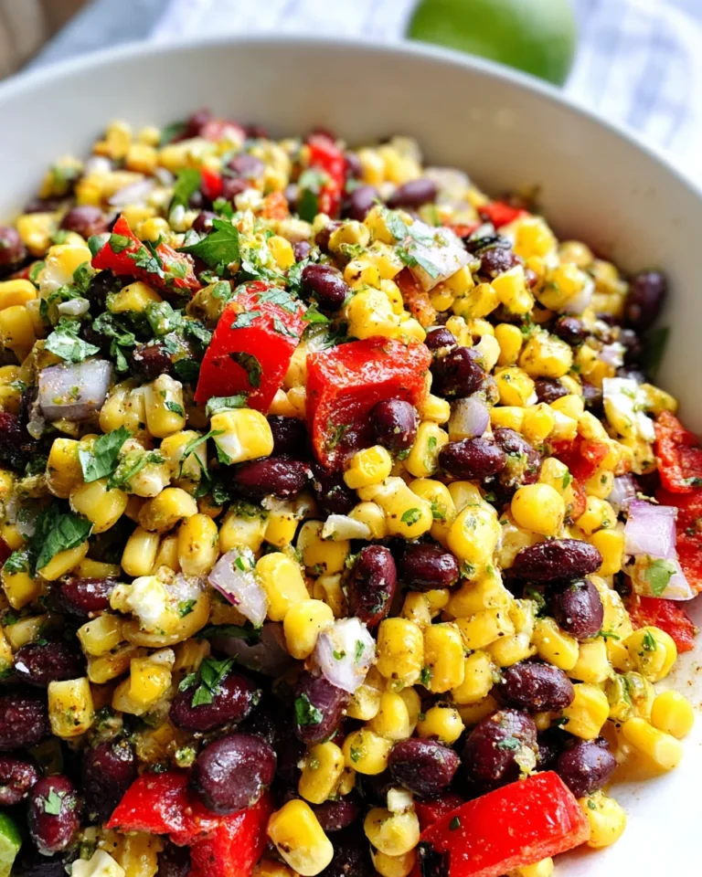 Corn and Black Bean Salad