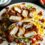 Crispy Chicken Bacon Ranch Wrap