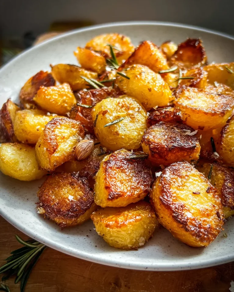 Crispy Roast Potatoes with Rosemary and Garlic - Whole30