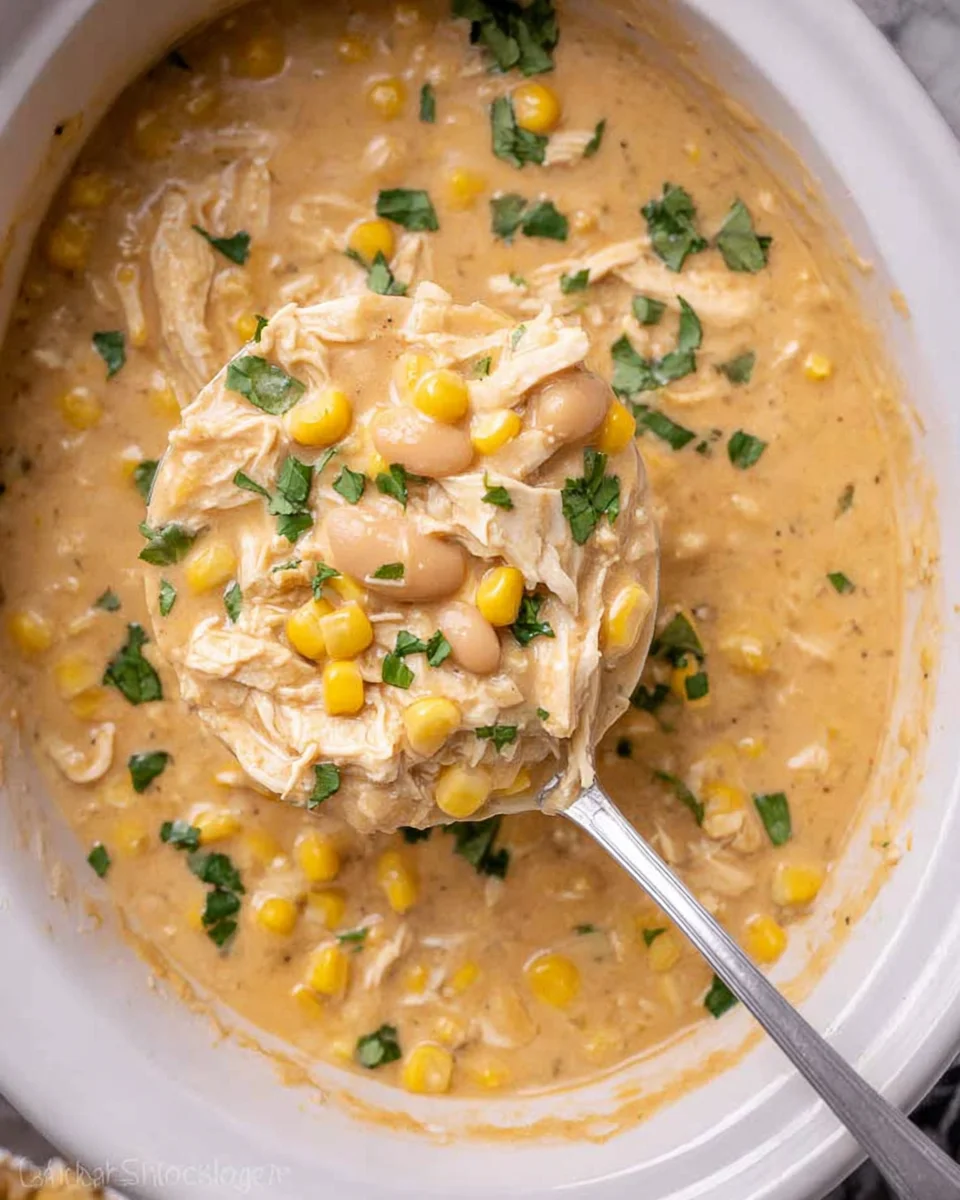 Crockpot White Chicken Chili