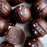 Dark Chocolate Protein Balls (No Bake, Low Carb)