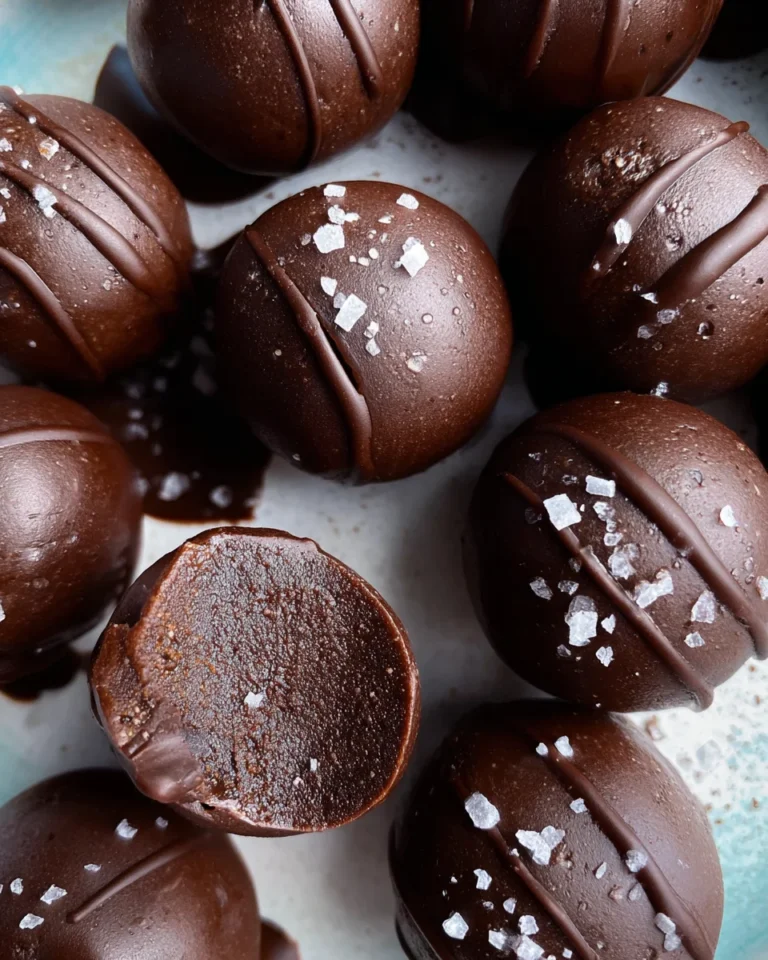 Dark Chocolate Protein Balls (No Bake, Low Carb)