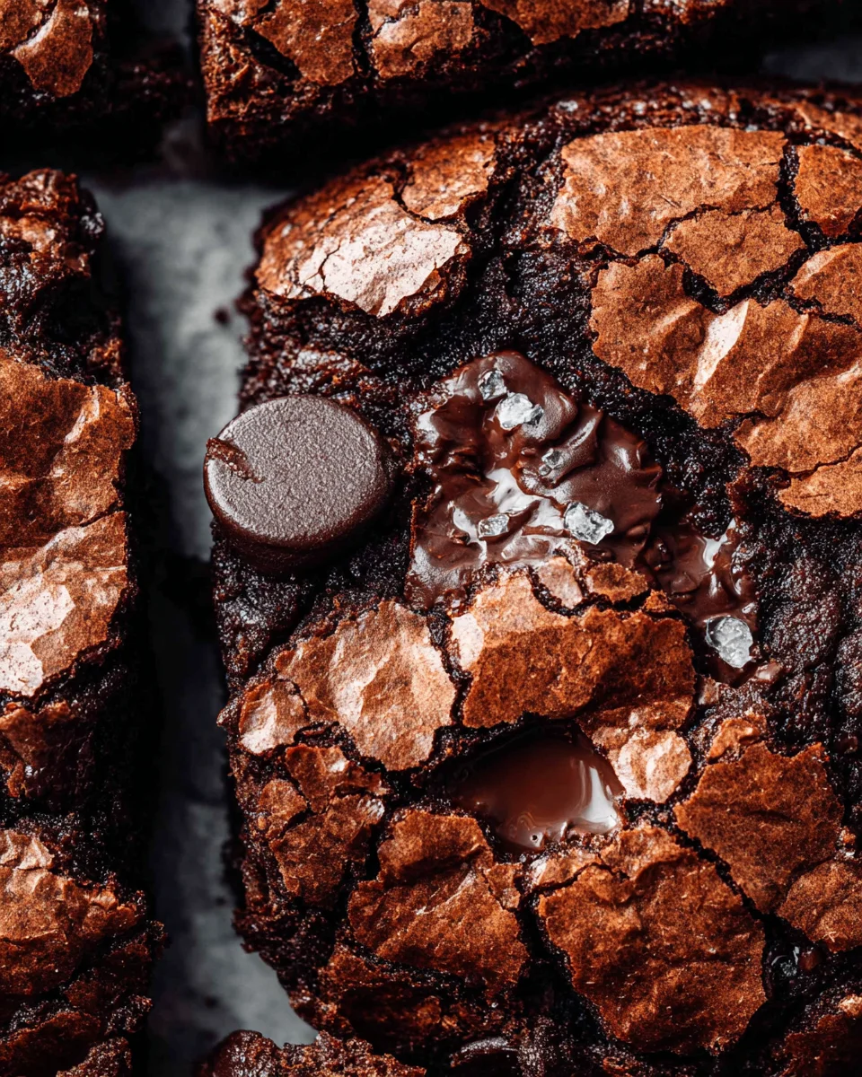 Fudgy Chewy Browkies (Brookies)