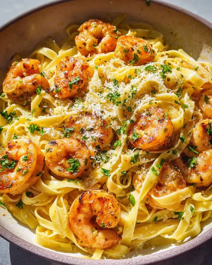 Garlic Butter Shrimp Pasta 3