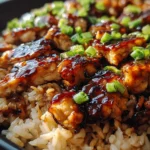 Honey BBQ Chicken Rice