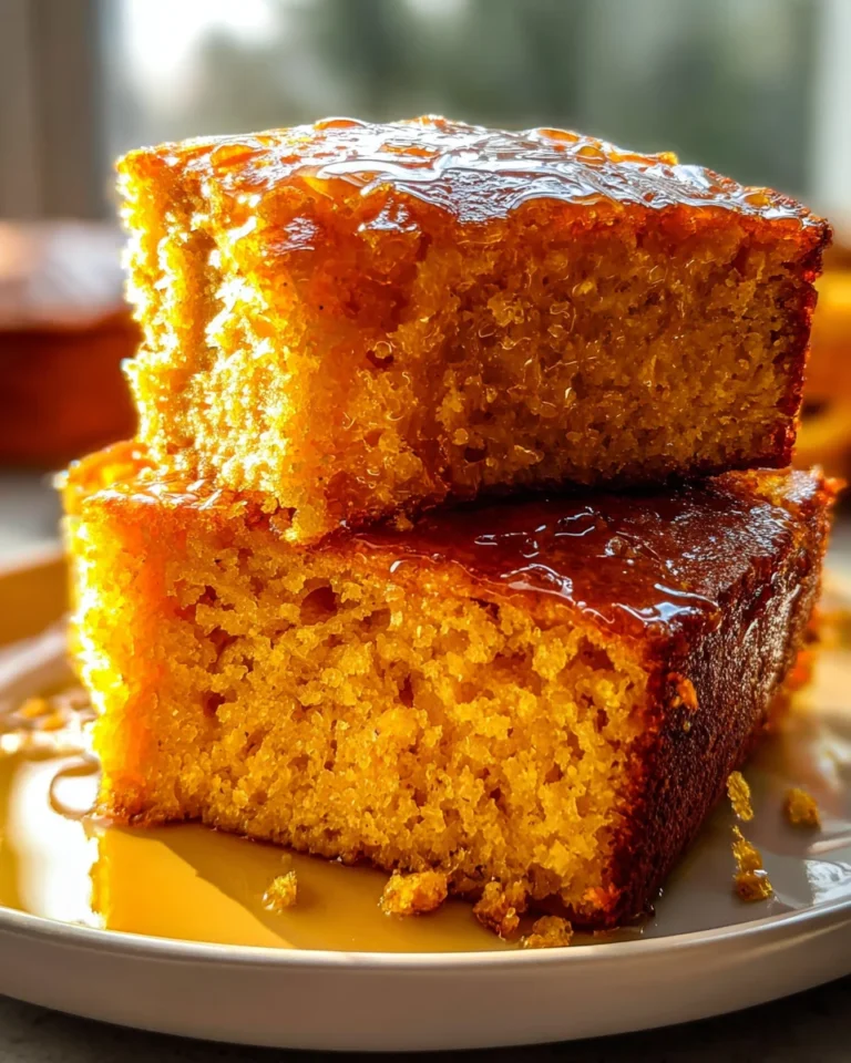 Honey Butter Sweet Potato Cornbread