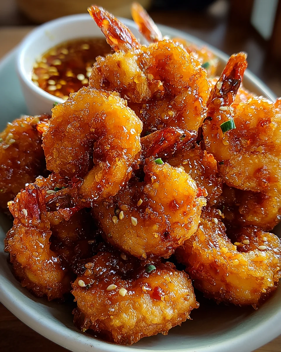 Hot Honey Fried Shrimp