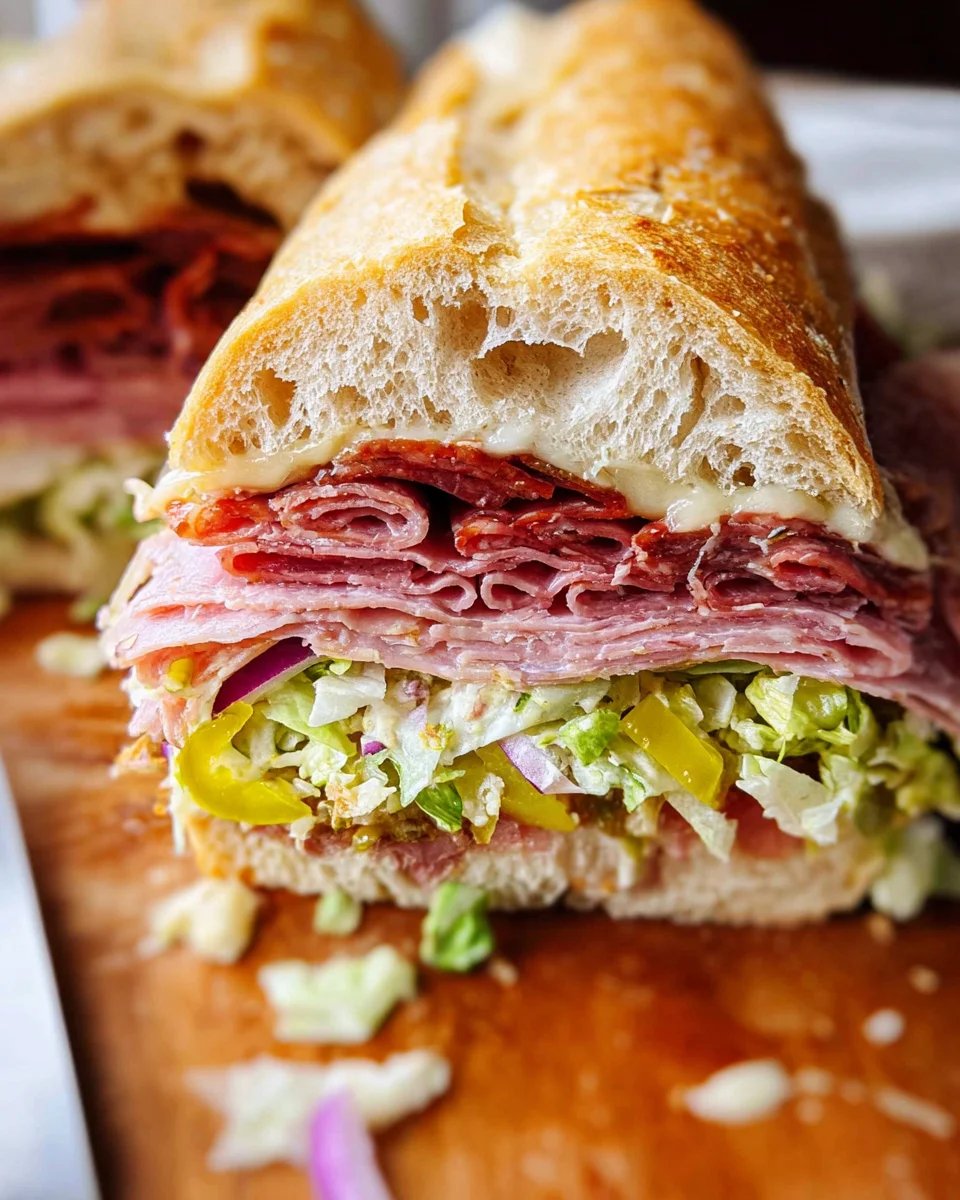 Italian Grinder Salad Sandwich (TikTok Viral Recipe) 27 Italian