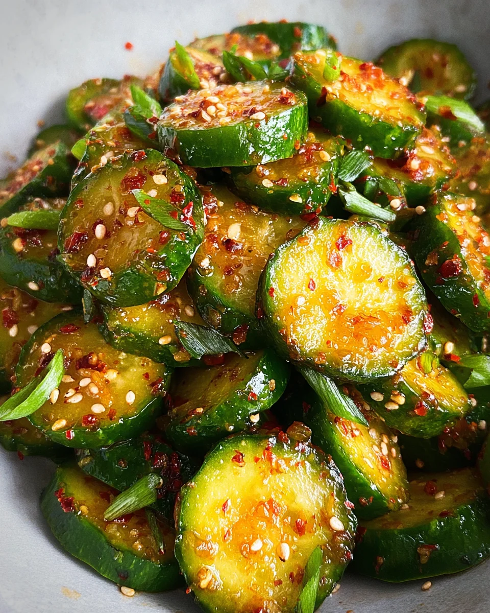 Korean Cucumber Salad
