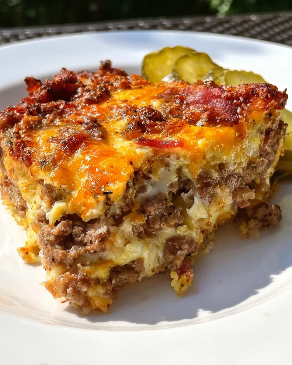 Low-Carb Bacon Cheeseburger Casserole 26 Low-Carb