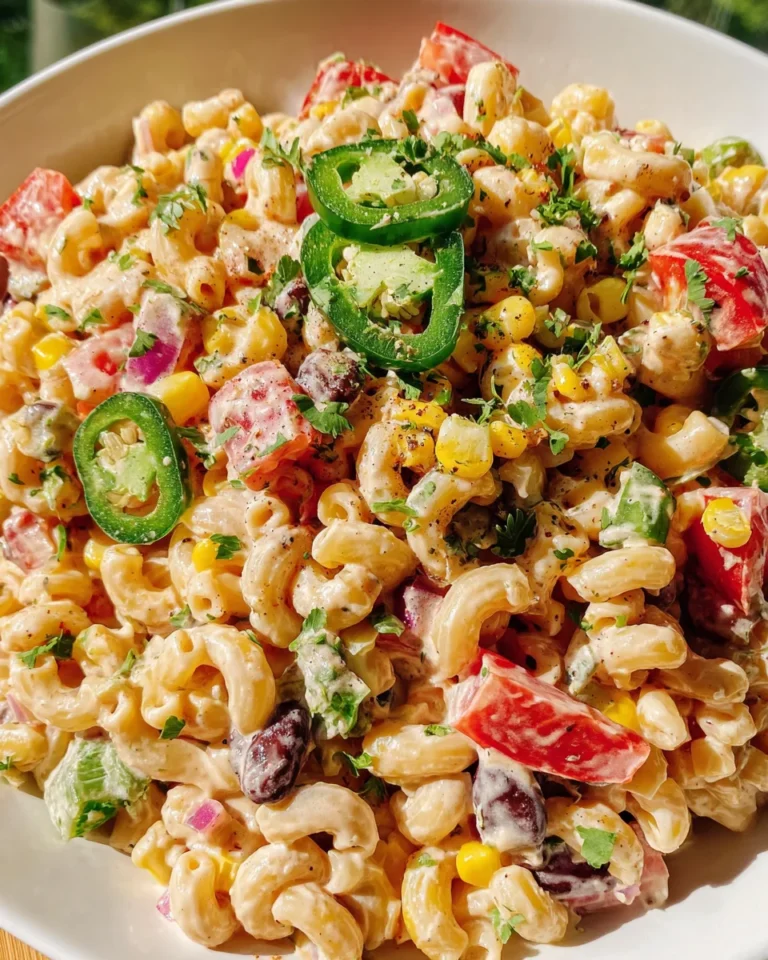 Mexican Macaroni Salad Recipe