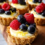 Mini Lemon Cheesecake Tarts
