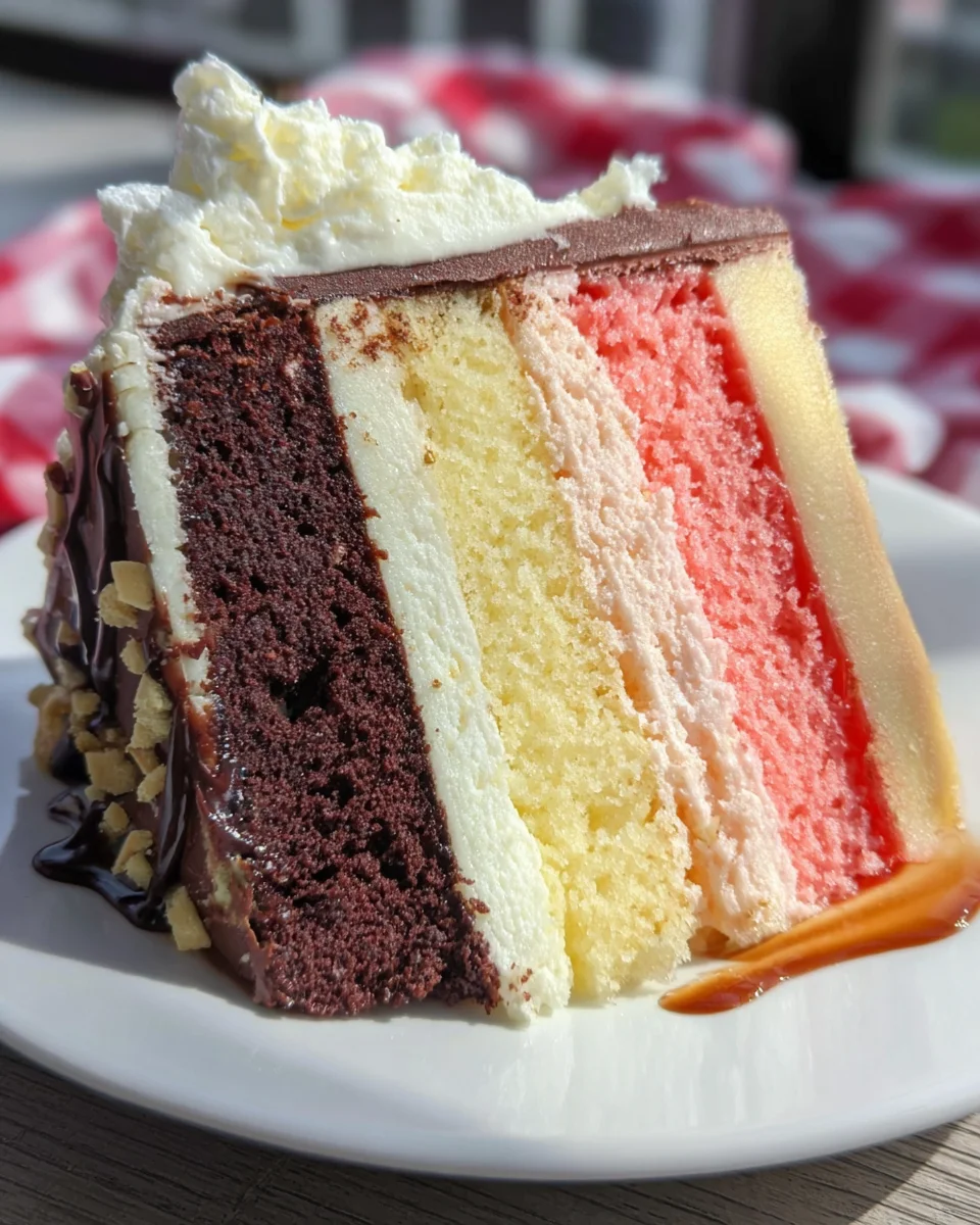 Neapolitan Cake